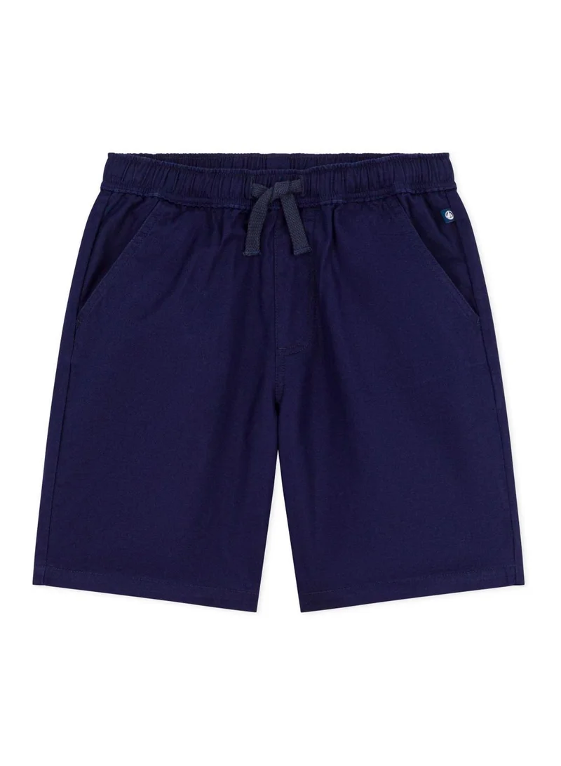 بيتي باتو Children's Bermuda shorts in plain cotton